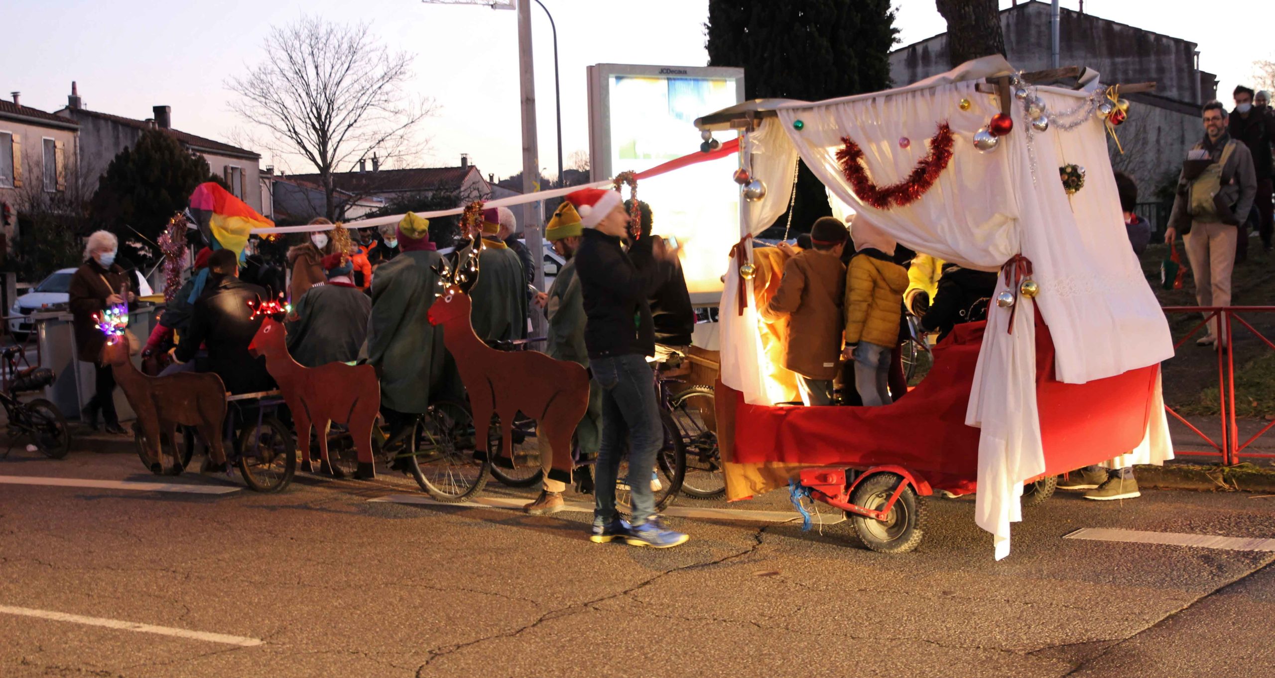 fète de noel et des lumières à Port-Sud 2021 Ramonville
