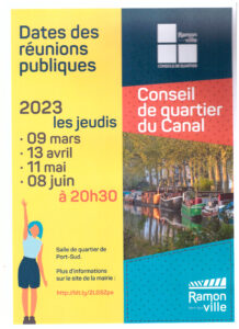 dates de réunions du CQ du Canal 1er semestre 2023