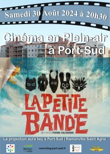 affiche ciné plein air port-sud 2025