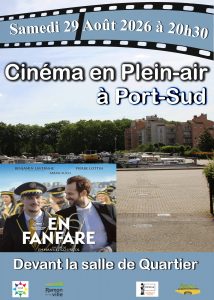 Affiche du ciné plein air 2026